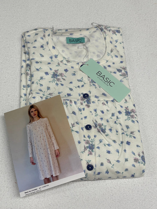 Linclalor Camicia da notte caldo cotone Linclalor fiori fine serie metà prezzo 2026 Magazzinieuropa