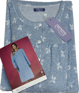 Linclalor Camicia da notte donna felpata Linclalor caldissima 2026 Magazzinieuropa