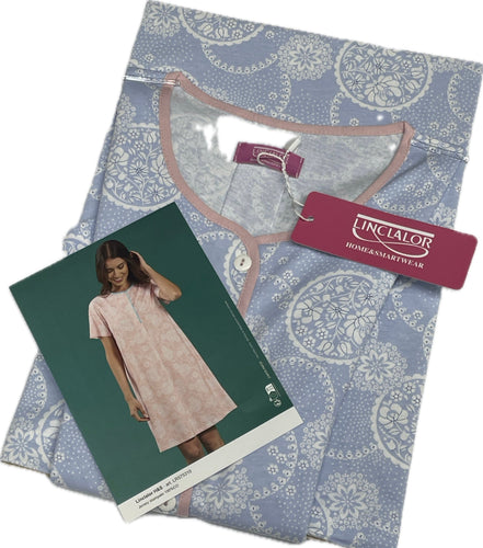 Linclalor Camicia da notte Linclalor cotone 100% primavera giovane estiva Magazzinieuropa
