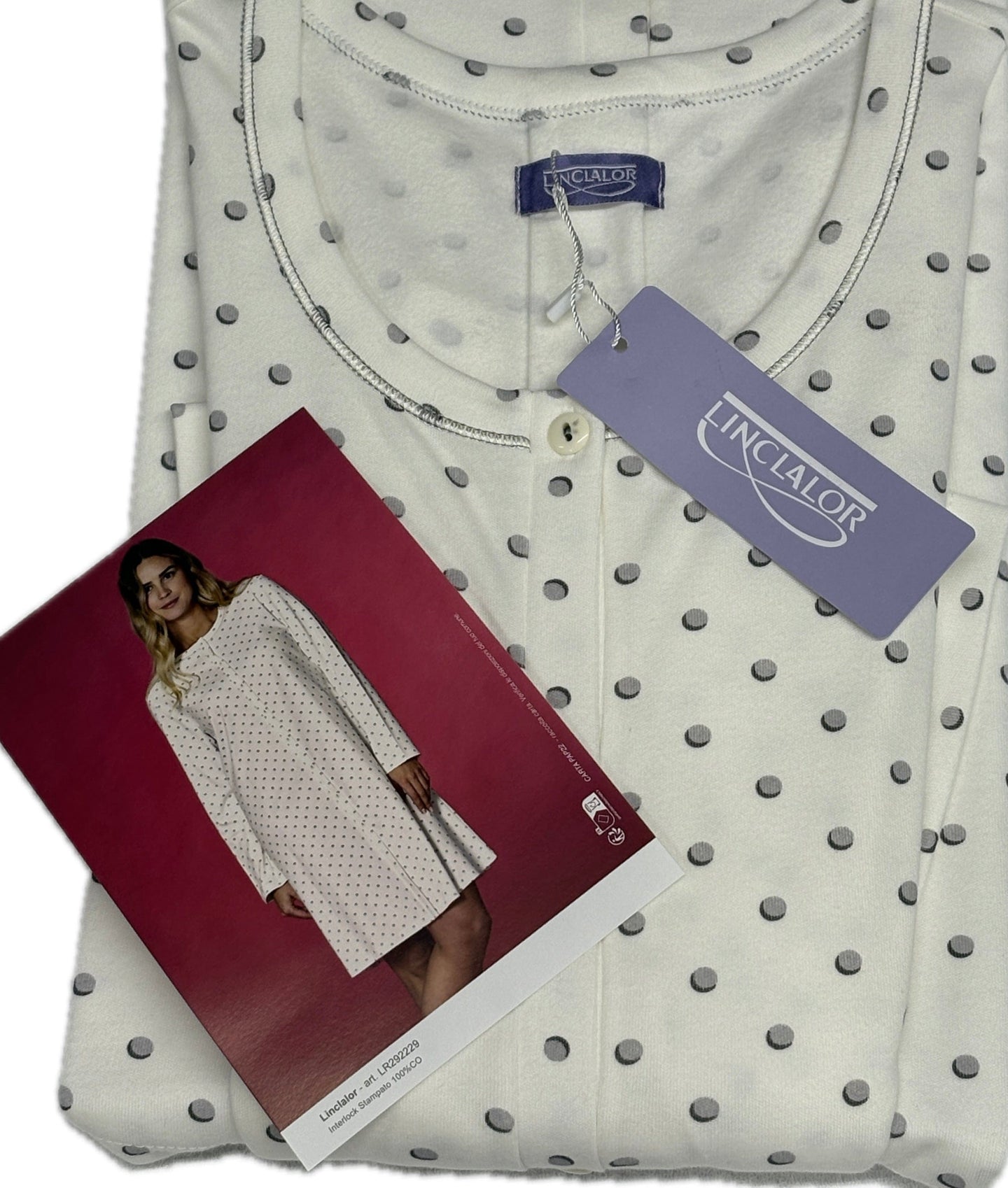 Linclalor Camicia da notte Linclalor ospedale aperta 