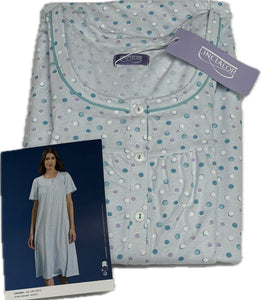 Linclalor Camicia da notte spalla larga Linclalor cotone Calibrata e regolare fine serie Magazzinieuropa
