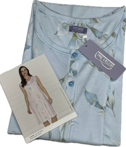 Linclalor Camicia da notte spalla larga Linclalor cotone estivo Magazzinieuropa