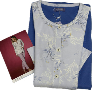 Linclalor Pigiama aperto davanti Linclalor caldo cotone inverno 2026 clinica Magazzinieuropa