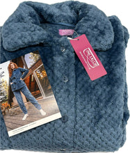 Carica l'immagine nel visualizzatore di Gallery, Linclalor Pigiama donna in coral fleece Linclalor aperto cintura Magazzinieuropa
