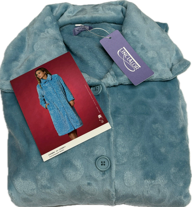 Linclalor Vestaglia lunga donna Linclalor coral grossa calda 2026 Magazzinieuropa