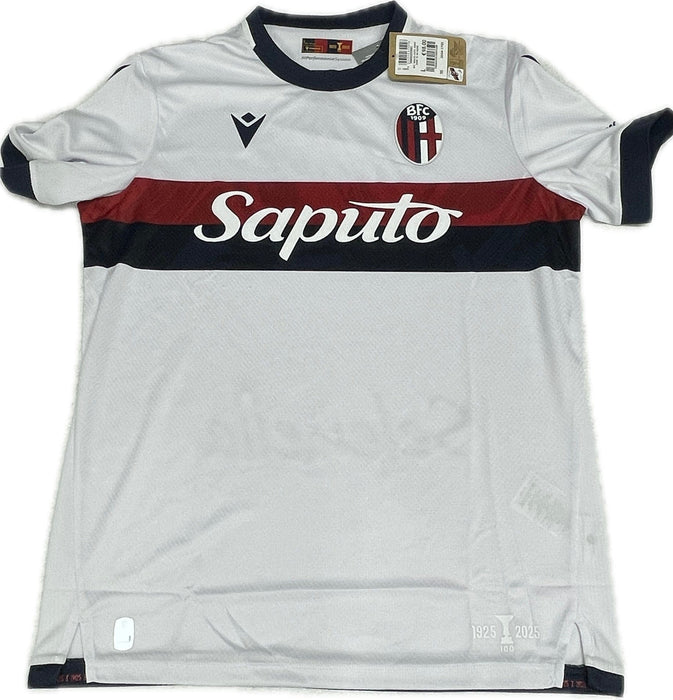 Macron BFC M24/25 AUTH. AWAY SHIRT SS SR NS/NS Ufficiale Magazzinieuropa