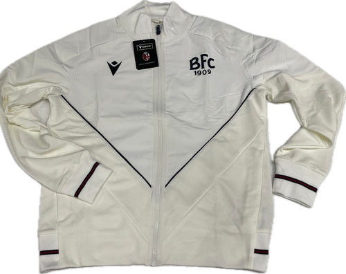 Macron BFC M24/25 TRVL Ufficiale Felpa zip full marcon Bologna OWHT SR Magazzinieuropa