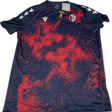 Carica l&#39;immagine nel visualizzatore di Gallery, Macron BFC M24/25 WARMUP SHIRT NAV/ROS SS SR Ufficiale Magazzinieuropa