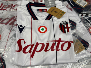 Macron BFC M25/26 AWAY SHIRT SS SR NS/NS Ufficiale BOLOGNA BFC1909 nuova 07/25 Magazzinieuropa