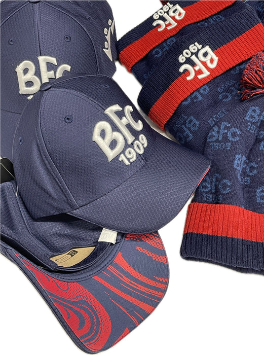Macron Cappellino Macron Ufficiale 24/25 BOLOGNA calcio BFC1909 Magazzinieuropa