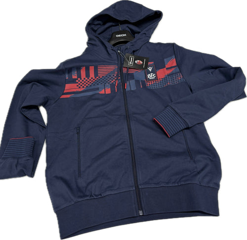 Macron Felpa del Bologna calcio Ufficiale marcon 100% cotone 26’ Magazzinieuropa