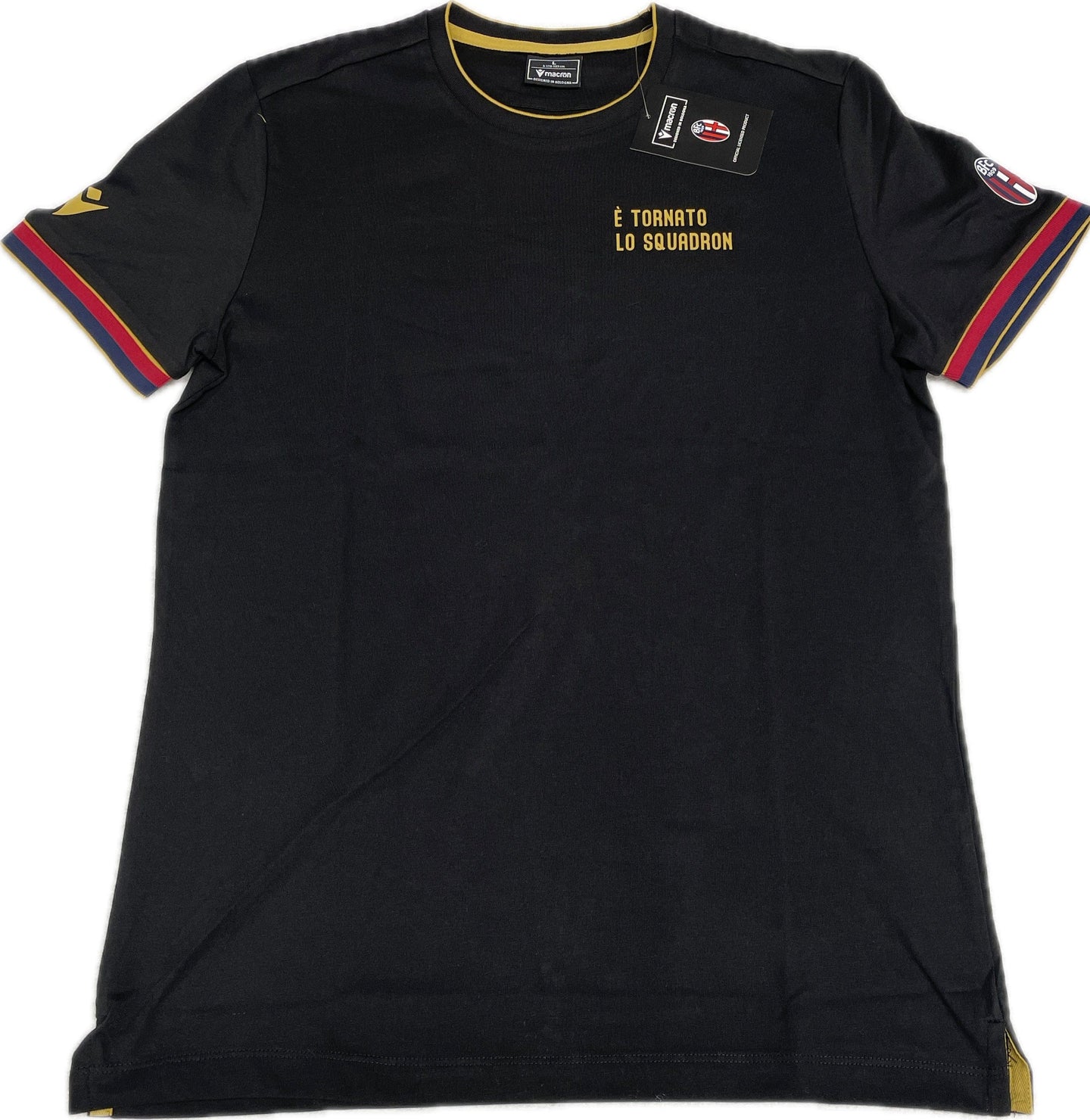 Macron MAGLIA BFC M24/25 LF SHIRT CHAMP SS SR Ufficiale cotone Magazzinieuropa