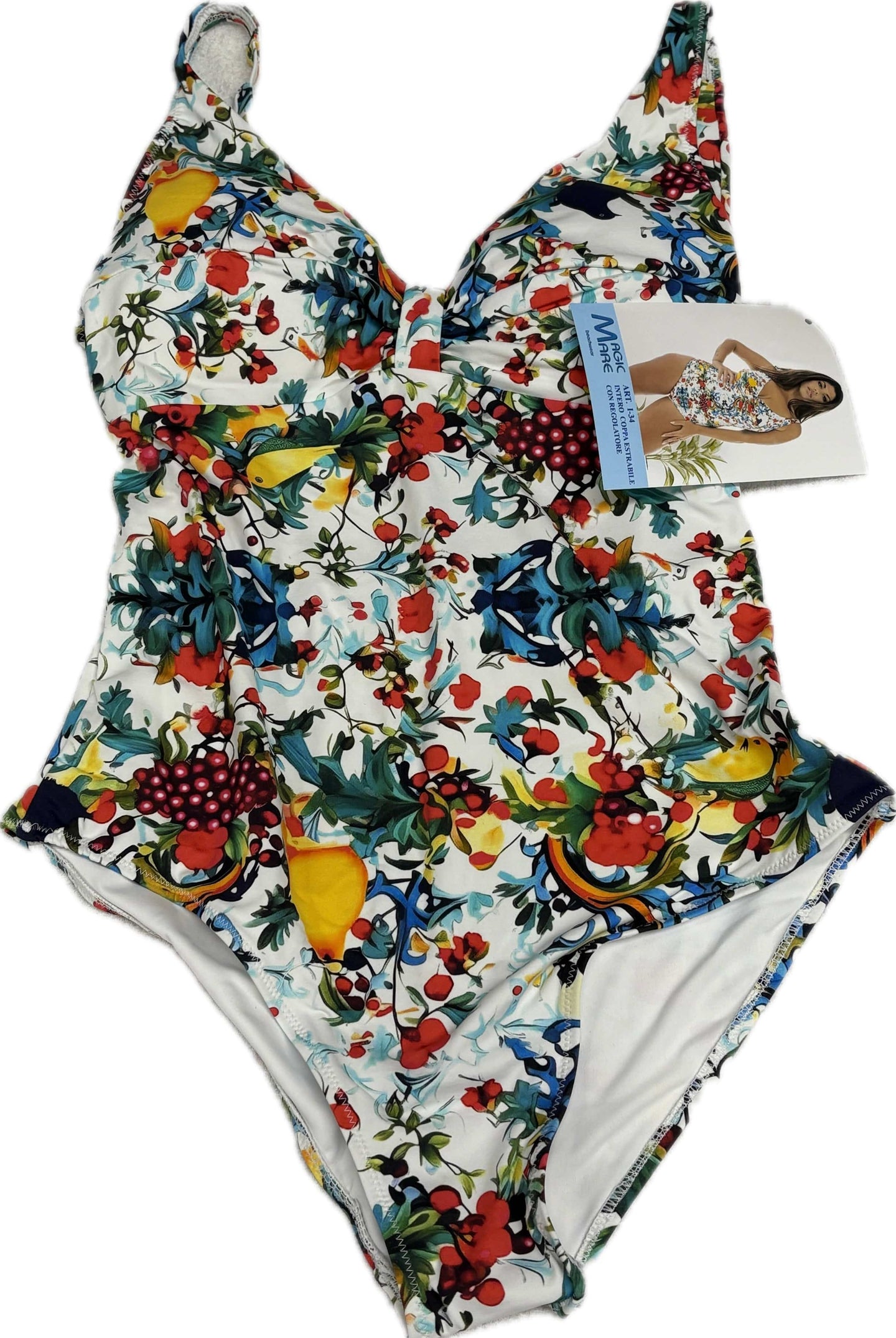 Magic Mare Costume donna Intero donna Fantasia Positano Magazzinieuropa