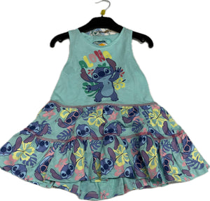Magic Mare Vestito Lillo & Stitch Disney cotone 100% Magazzinieuropa