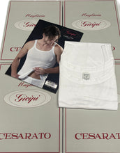Carica l'immagine nel visualizzatore di Gallery, Maglificio Mare Canotta spalla stretta uomo intima filo di scozia cotone Made in Italy massima qualità Magazzinieuropa
