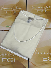 Carica l&#39;immagine nel visualizzatore di Gallery, Maglificio Mare Maglia di lana 85% e seta donna  manica lunga italiana 2026 Magazzinieuropa