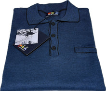 Carica l'immagine nel visualizzatore di Gallery, Maglificio Mare Polo taschino uomo cotone Re del Mare made in Italy elegante fine Magazzinieuropa