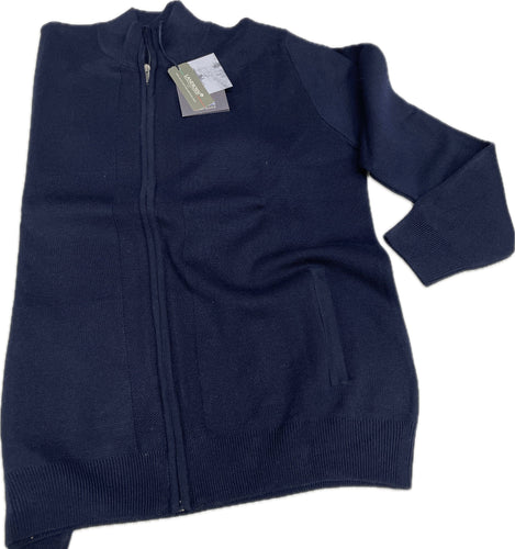 Maglificio Rodes srl Cardigan giacca lana full zip Re de Mare elegante Magazzinieuropa