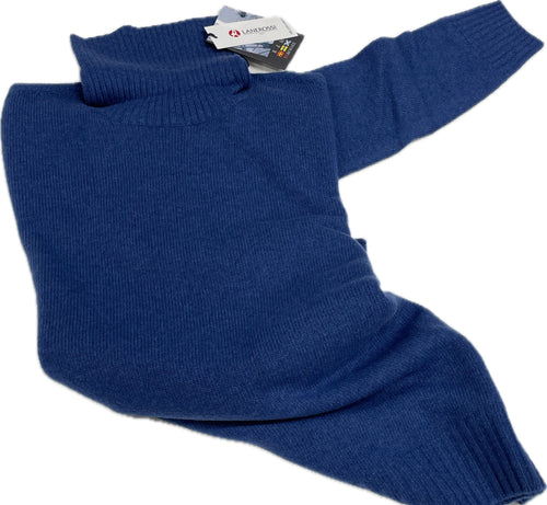 Maglificio Rodes srl Maglione dolce vita Pura Lana 100% collo alto Magazzinieuropa
