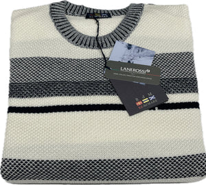 Maglificio Rodes srl Maglione girocollo uomo di lana Re del mare Magazzinieuropa