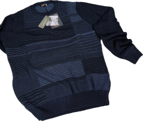 Maglificio Rodes srl Maglione girocollo uomo di lana Re del mare Mistolana made in Italy Magazzinieuropa