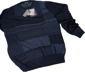 Maglificio Rodes srl Maglione girocollo uomo di lana Re del mare Mistolana made in Italy Magazzinieuropa