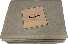 Carica l'immagine nel visualizzatore di Gallery, Marzotto home Coperta in pura lana vergine 100%  Marzotto lana Rossi Classica nocciola stock fine serie Magazzinieuropa