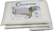 Carica l&#39;immagine nel visualizzatore di Gallery, Niucci Guanciale Memory 3D la coppia Made in Italy 50x80 cm Italia Magazzinieuropa