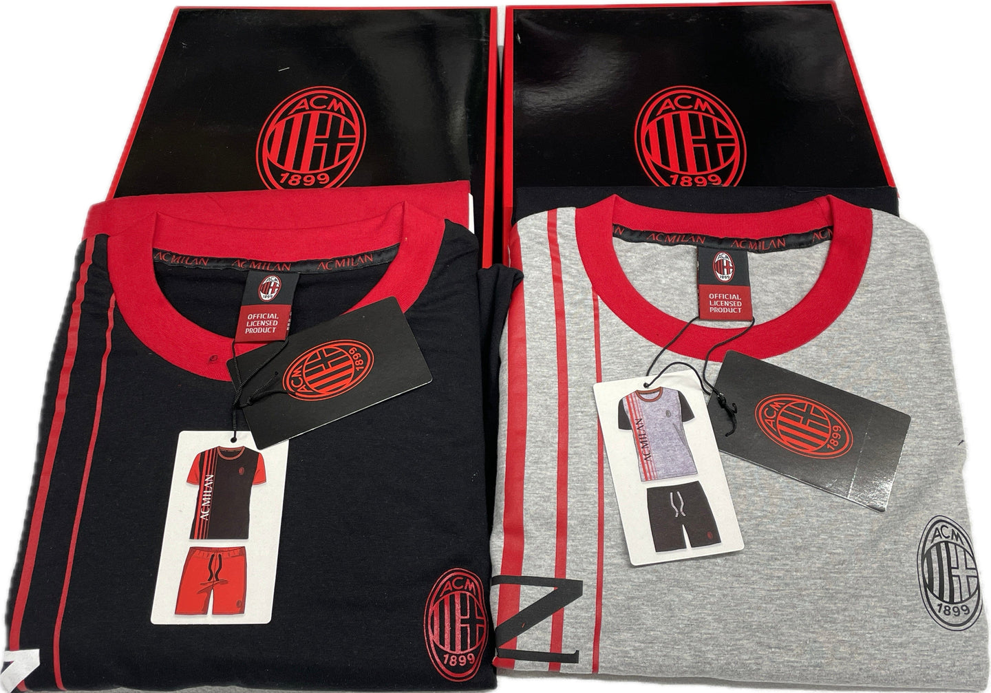 Official Product Bologna T-shit Milan calcio Completo Ufficiale 100% cotone collezione '25 primavera Magazzinieuropa