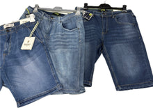 Carica l'immagine nel visualizzatore di Gallery, Pama srl Jeans corto bermuda elasticizzato uomo ass.to demin blu 2026 Magazzinieuropa