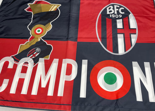 Perseo Trade srl Bandiera Campioni Coppa Ufficiale del Bologna FC1909 calcio Magazzinieuropa