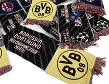 Carica l&#39;immagine nel visualizzatore di Gallery, Perseo Trade srl Sciarpa Borussia Dortmund Ufficiale del Bologna FC1909 CHAMPIONS LEAGUE 24/25 Magazzinieuropa
