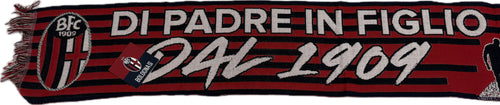 Perseo Trade srl Sciarpa di padre in figlio Ufficiale del Bologna FC1909 nuove grafiche 2025-2026 Magazzinieuropa