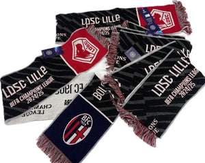 Perseo Trade srl Sciarpa Ldsc Lille Ufficiale del Bologna FC1909 CHAMPIONS LEAGUE Magazzinieuropa