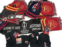 Carica l'immagine nel visualizzatore di Gallery, Perseo Trade srl Sciarpa Roma Bologna Europa League Ufficiale Bologna BFC1909 Magazzinieuropa