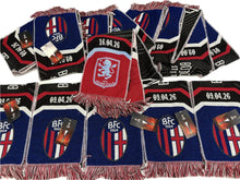 Carica l'immagine nel visualizzatore di Gallery, Perseo Trade srl Sciarpe Astonvilla Vs Bologna Europa League Ufficiale Bologna BFC1909 16-04-26 Magazzinieuropa