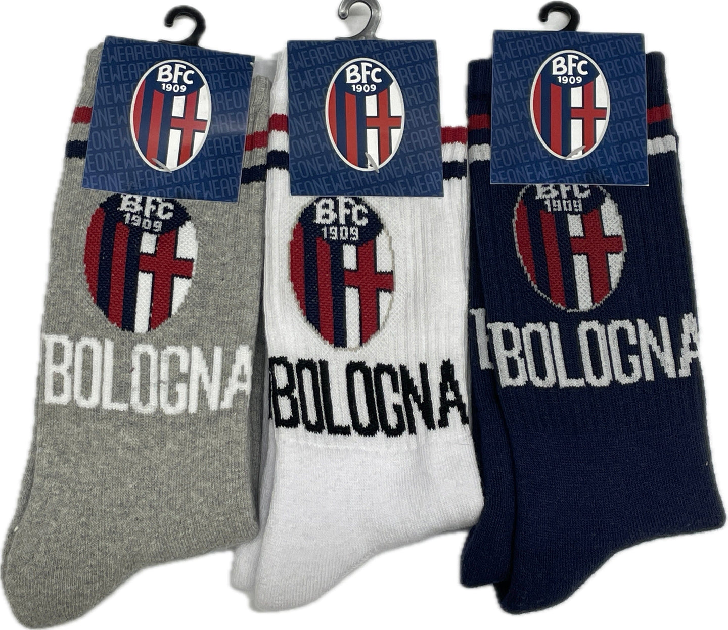 Perseo Trade srl Tubolare BFC calza calcio Ufficiale del Bologna FC1909 Made in Italy Magazzinieuropa