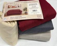Carica l'immagine nel visualizzatore di Gallery, Ricamificio Pezzoli Copridivano antimacchia universale elasticizzato Roberto Waterproof Magazzinieuropa