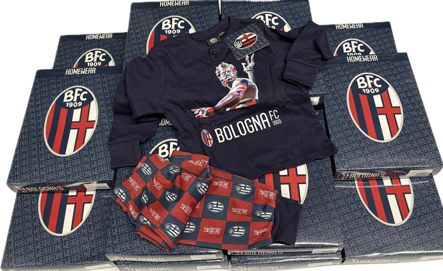 Sabor Pigiama bimbo del Bologna FC 1909 Ufficiale 2026 Magazzinieuropa