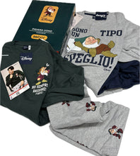 Carica l'immagine nel visualizzatore di Gallery, Sabor Pigiama Brontolo caldo cotone 100% Uomo Disney Ufficiale Magazzinieuropa