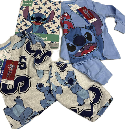 Sabor Pigiama Lilo e Stitch cotone felpato 100% 25/26 Magazzinieuropa