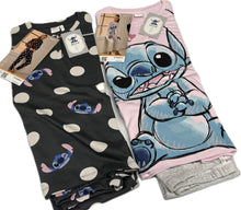Carica l'immagine nel visualizzatore di Gallery, Sabor Pigiama Stitch Lillo caldo cotone 100% bimba ragazza Magazzinieuropa