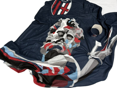 Sabor Plaid coperta del Bologna invernale FC 1909 Ufficiale 2026 Magazzinieuropa
