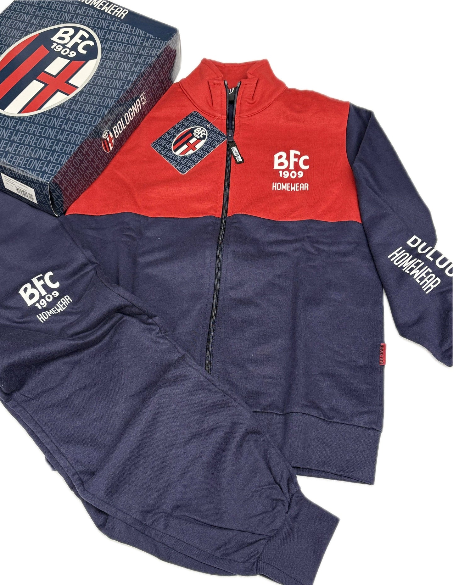 Sabor Tuta del Bologna Calcio BFC 1909 bimbo e ragazzo collezione 2026 Magazzinieuropa