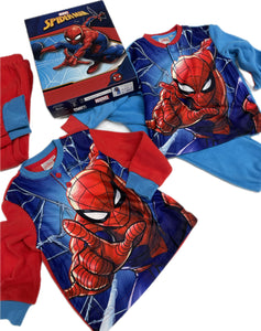 San City Pigiama Spider-man pile caldo 100% Magazzinieuropa