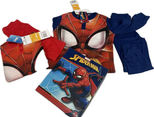 San City Pigiami Spider-man cotone caldo 100% Magazzinieuropa