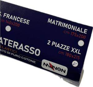 Tam Coprimaterasso in cotone misure maxi 215 cm lunghezza Magazzinieuropa