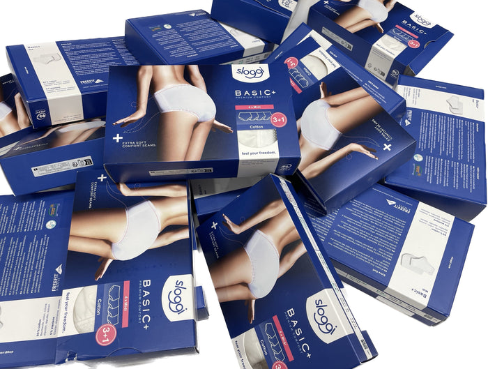 Triumph Mutande Sloggi midi donna  OFFERTA 4 slip ne paghi solo 3 ! Magazzinieuropa