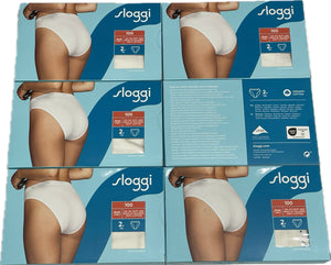 Set da 2 Slip Mini Donna EverNew Sloggi-Nero-4 Set da 2 Slip Mini Donna EverNew Sloggi-Nero-4