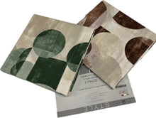 Carica l'immagine nel visualizzatore di Gallery, Zambaiti Lenzuola 100% cotone completo fatti in Italia linea Style geometria Magazzinieuropa